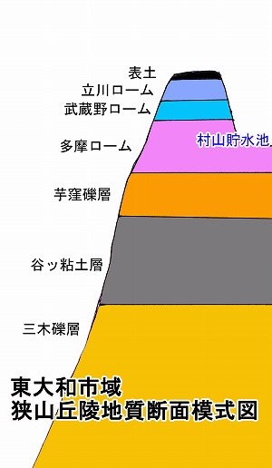 6東大和市域の狭山丘陵地質断面模式図.jpg