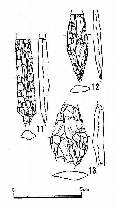 4旧石器人の使った石器_尖頭器.jpg