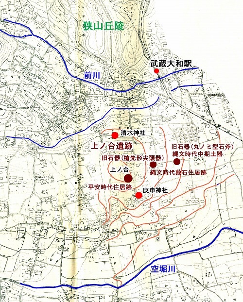 上ノ台遺跡の出土品位置図.jpg