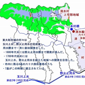 供養塔が建立された頃の東大和市.jpg